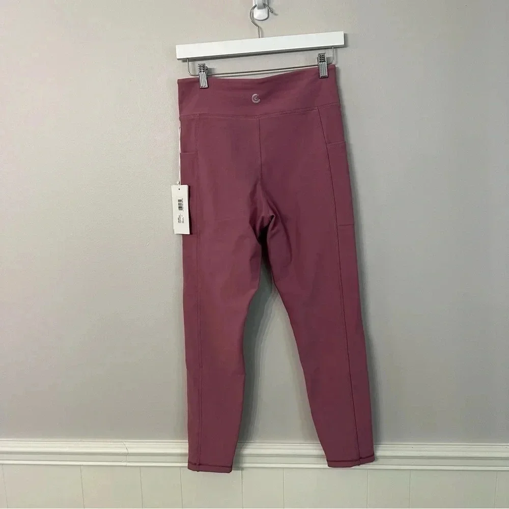 NWT Calme by Johnny Was Endurance High Waist Legging 7/8 w/ Pockets Sz Large